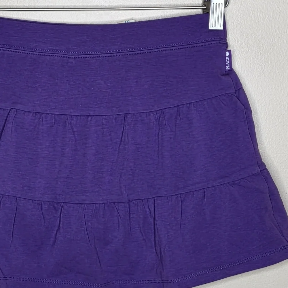 NWT The Children's Place | Purple Tiered Skort Girls Size 12